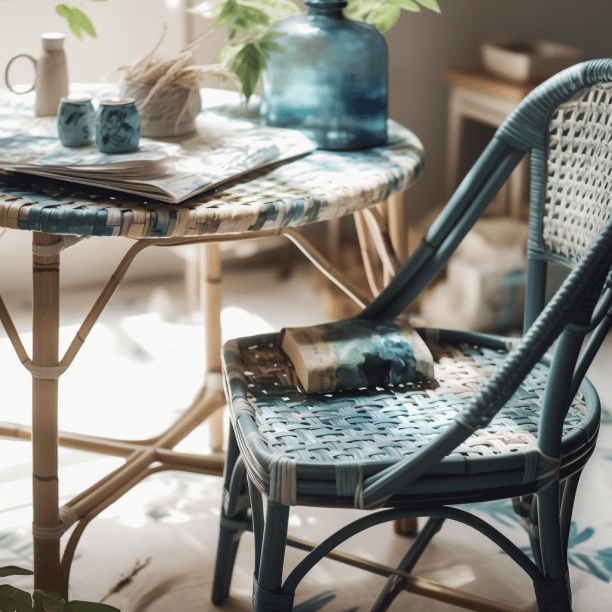 How to Paint Wicker, Cane, Rattan, and Bamboo Furniture Like a Pro